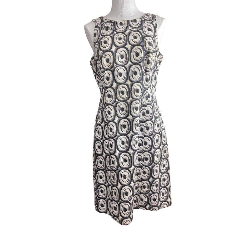 Carole Little Sleeveless Print Dress size 10 32a